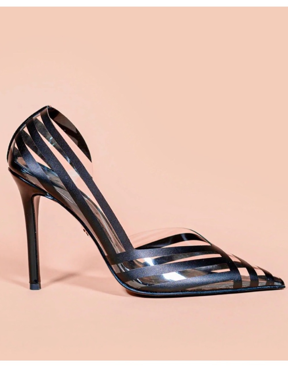 She Is Cheval Simpre Vive High Heel Size 10 Pumps Shoes 8 Ball Stripe
